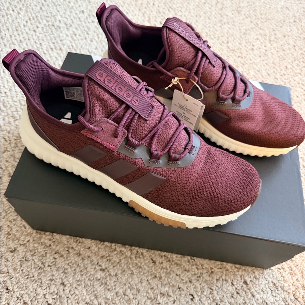 🔥🔥 NWT - Men’s Adidas Kaptir 4.0 Maroon Sneakers size 11